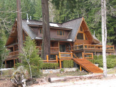 Log Home Chilliwack Lake