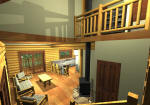 Slovenia Log Cabin_Interior2