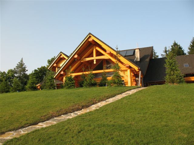 Slokana Log Home in Slovenia