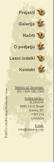 Slovenian menu